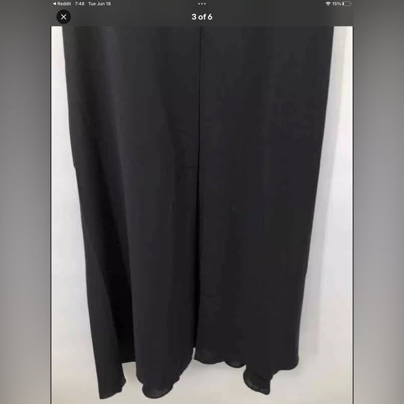 White House Black Market flowy jumpsuit wedding formal sz 8 NWT - Picture 5 of 7